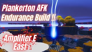 FORTNITE STW Plankerton endurance build AFK  Amplifier E East  Fortnite Save The World [upl. by Matta]