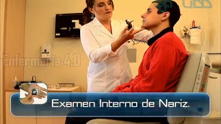 🌟EXAMEN INTERNO DE LA NARIZ🌟 [upl. by Bellanca]