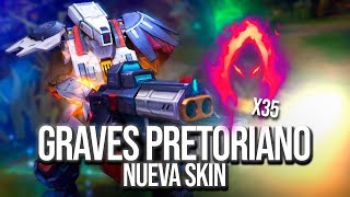 GRAVES PRETORIANO ADC CON COSECHA OSCURA 35 STACKS • Only Gérier [upl. by Aicul]