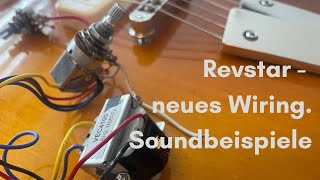 Yamaha Revstar mit neuen Pickups und dem PsionicAudio Wiring [upl. by Touber]