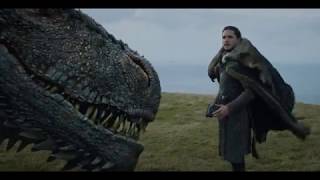 Jon Snow meets Drogon first time on screen  Jon vs Dragon  S7E05 [upl. by Gray900]