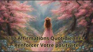 100 Affirmations Quotidiennes ☀️ Renforcer Votre positivité 😎 [upl. by Assyral851]