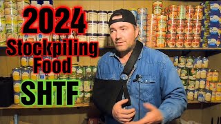 Preppers Stockpiling Food 2024 SHTF [upl. by Charmain872]