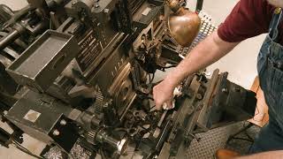 General startup of Linotype  Linotype Legacy Series 1 [upl. by Faustus]