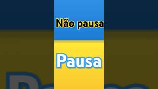 Não pausa e pausa [upl. by Washburn]