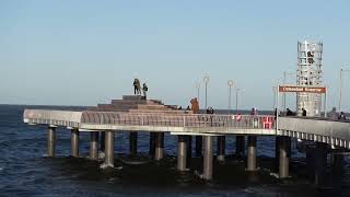 Sturmflut an der Ostsee  Sturm Nadia  30012022 [upl. by Aronek352]