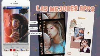 Las mejores APPS PARA editar FOTOS y VIDEOS 🔥 Camila Dust [upl. by Nomelihp]