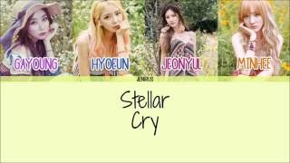 Stellar  Cry EngRomHan Picture  Color Coded Lyrics [upl. by Soisatsana]