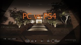 PC vs PS4  Rainbow Six Siege [upl. by Ontina]