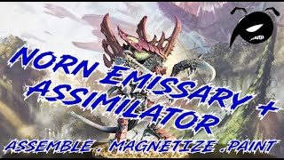 Tyranids Norn Emissary and Norn Assimilator lore magnetizing and painting [upl. by Acyre718]