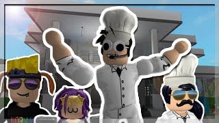 OPENING OUR BLOXBURG RESTAURANT AND CREEPING Roblox Roleplay [upl. by Latoniah]