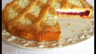 Ricetta Crostata di ricotta e marmellataRICETTA FACILE e BUONISSIMA [upl. by Eecyac965]