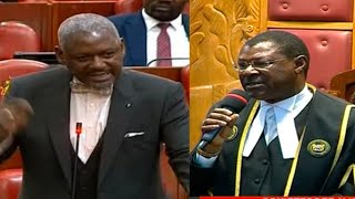 ANGRY MP OTIENDE AMOLLO LECTURES SPEAKER WETANGULA LIKE KID IN PARLIAMENT DURING LINTURI IMPEACHMENT [upl. by Whittaker]