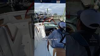 Docking in Heavier Conditions Docking Tips with Bridge Marina shorts PART 3 of 3 [upl. by Anni529]