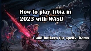 How to play Tibia with WASD in 2023 and more [upl. by Demp]