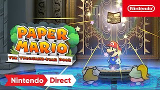 Paper Mario The ThousandYear Door  Nintendo Direct 9142023 [upl. by Newmann]