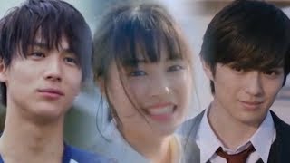 Mackenyu x Hirose Suzu x Nakagawa Taishi 新田真剣佑 x 広瀬すず x 中川大志  Happier [upl. by Neellek]