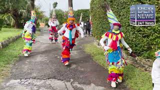 Warwick Gombeys Celebrate Holidays Dec 27 2022 [upl. by Ynotna]