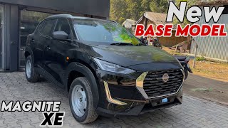 2024 MAGNITE XE BASE MODEL BLACK COLOUR 🖤 NISSAN MAGNITE Base model ₹599 Lakh REVIEW [upl. by Joshuah]