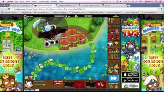 Bloons Monkey City Bad Mirror Contested Territory Walkthrough Levels 2125 [upl. by Eilram9]