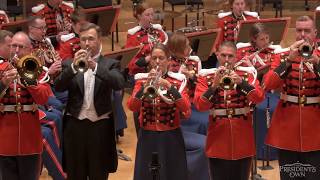 SOUSA Semper Fidelis  quotThe Presidents Ownquot US Marine Band  Tour 2018 [upl. by Goody520]