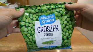 Mroźna Kraina Groszek Zielony 450g [upl. by Seaver]