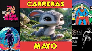 CALENDARIO CARRERAS CDMX MAYO JUNIO 2024 [upl. by Toile]