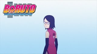 Boruto Ending 2  Sayonara Moon Town HD [upl. by Ielerol]