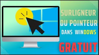 Comment souligner le pointeur de Souris sous Windows 10  Cursor highlighted [upl. by Laval]