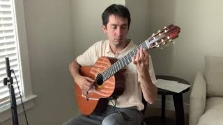 Classical Guitarist plays Allegro Bach [upl. by Gideon]