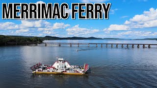 Merrimac Ferry  Merrimac WI [upl. by Letnohc]