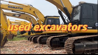 We have more than 2000 secondhand excavators for sale Low priceWelcome to visit and purchase [upl. by Upton]