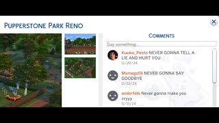 You have been Rick Rolled by a Sims 4 comment section [upl. by Agnes649]