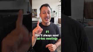 Introducing AdHoc Meeting Tuesdays teammanagement flexiblescheduling employeeproductivity [upl. by Pavlish304]