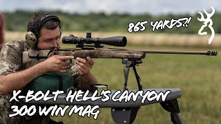 Shooting the XBolt Hells Canyon at 865yd [upl. by Perry]