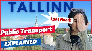 TALLINN Public Transport Explained  WATCH THIS before you visit Estonia [upl. by Megan]