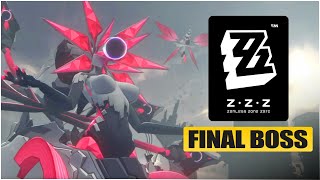 ZZZ Final Boss Nineveh  Hollow Zero Withering Garden 【Zenless Zone Zero】 [upl. by Nylekcaj]