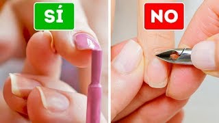 9 Errores de manicura que no sabías que estabas cometiendo [upl. by Ahmad]