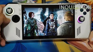 Dragon Age Inquisition on Asus ROG Ally Z1 Extreme [upl. by Anaujahs]