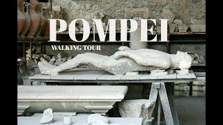 POMPEI WALKING TOUR MT VESUVIUS NAPLES [upl. by Neelon299]