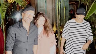 Jaaved Jaaferi With Family Spotted At Restaurant In Bandra [upl. by Suivatna]