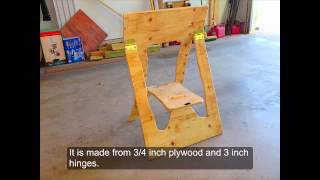 Folding Sawhorse [upl. by Stearne]