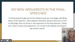 How to Judge High School Debate and Congress [upl. by Marty]