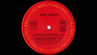 Mick Jagger  Throwaway Vocal Dub 1987 [upl. by Aiuqenehs]