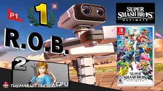 ROB  Link  SUPER SMASH BROS ULTIMATE  Nintendo Switch  SSBU [upl. by Onyx542]