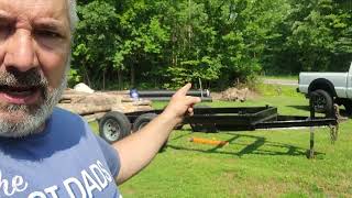 Super Camline 12 ft dump trailer rebuild [upl. by Kissel]