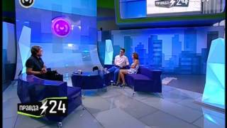 Julia Volkova  Pravda24 Interview on Channel Moskva24 22072013 [upl. by Idak]