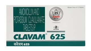 Clavam 625 Tablet SkinInfections EarInfections AntibioticTreatment UTICare [upl. by Kylah193]