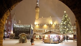 Best Christmas Markets in Europe  Tallinn Estonia [upl. by Raphael35]