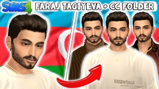 Faraj Tağıyeva Expanded Outfits  Sims 4 CAS  CC Folder amp Sim Download [upl. by Hendry685]